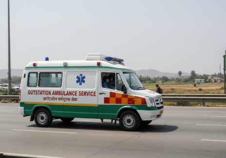 Outstation Ambulance Service from Delhi NCR