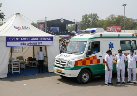 Event Ambulance Service in Delhi NCR